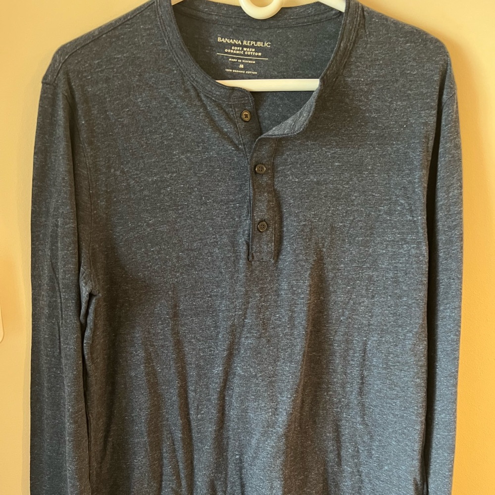 Mens Banana Republic Long Sleeve Size: Medium